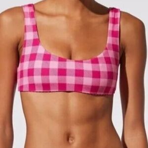 Solid& Striped Luxury Swimwear Reversable Elle Bikini Top